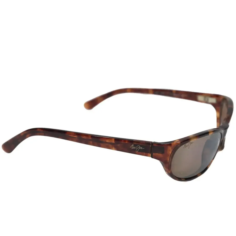 Maui Jim MJ-136 10 Cyclone Tortoise Wrap Sunglasses